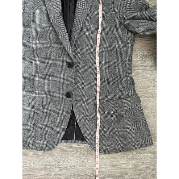 J. Crew Gray Plaid Blazer - Picture 8 of 11
